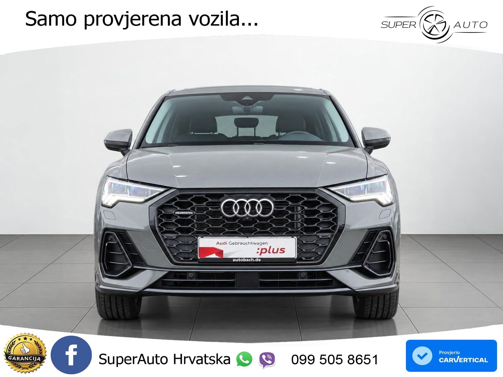 Audi Q3 Sportback 40 TFSI (190 KS) quattro S tronic LED+ACC