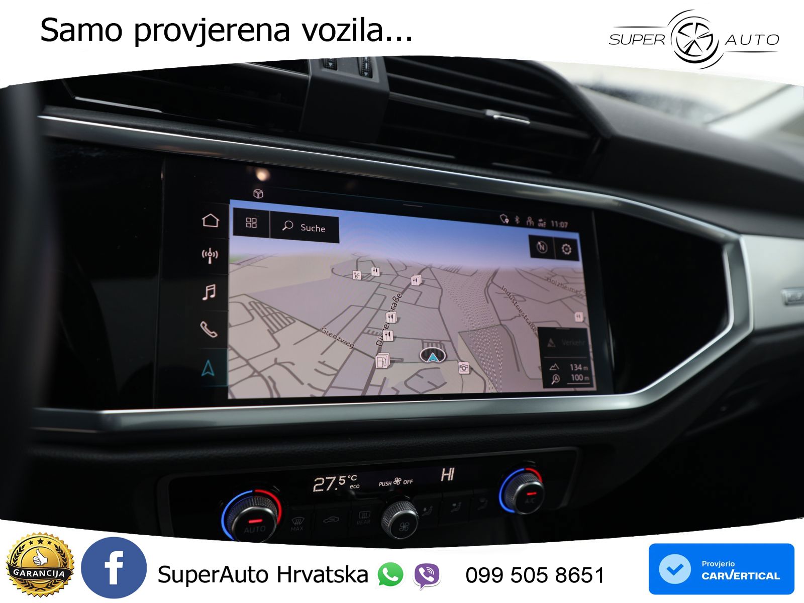 Audi Q3 Sportback 40 TFSI (190 KS) quattro S tronic LED+ACC