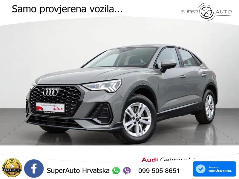 Audi Q3 Sportback 40 TFSI (190 KS) quattro S tronic LED+ACC