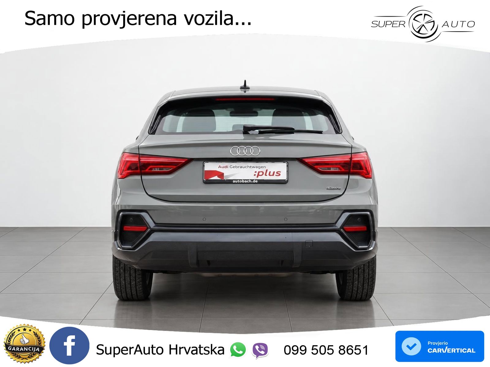 Audi Q3 Sportback 40 TFSI (190 KS) quattro S tronic LED+ACC