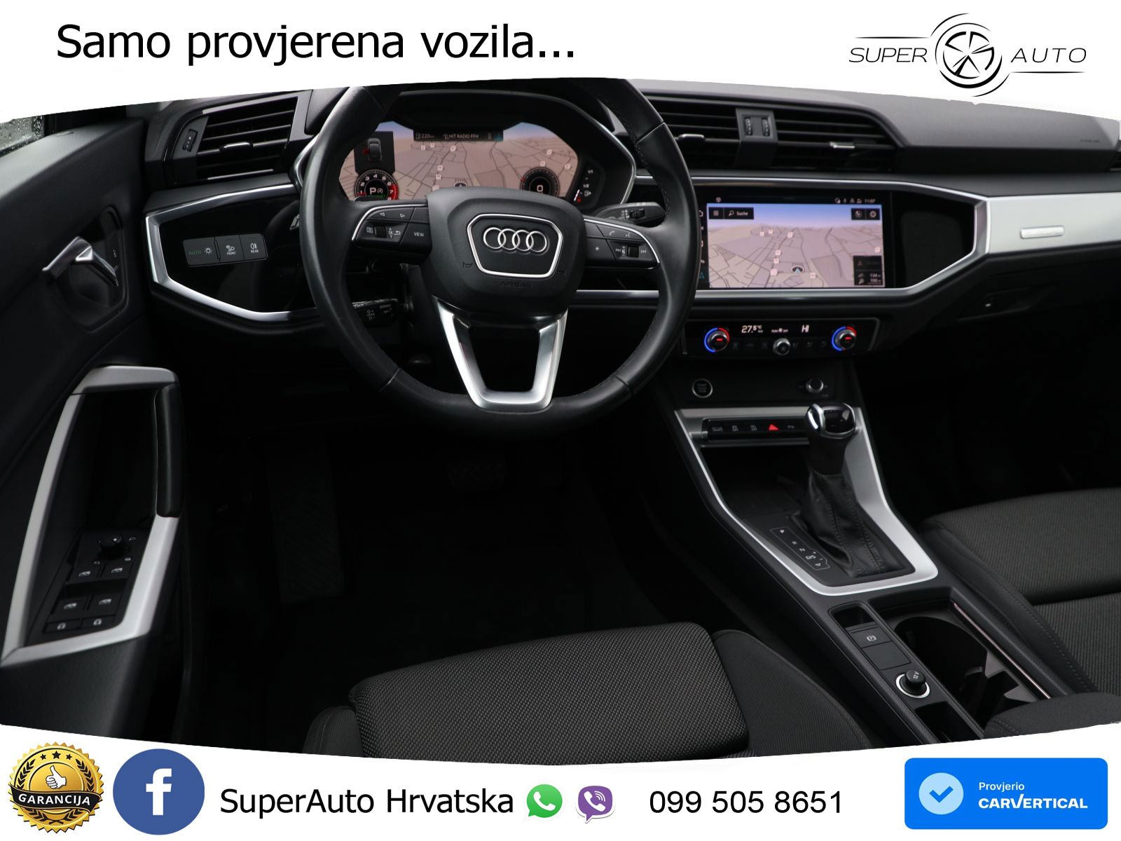 Audi Q3 Sportback 40 TFSI (190 KS) quattro S tronic LED+ACC