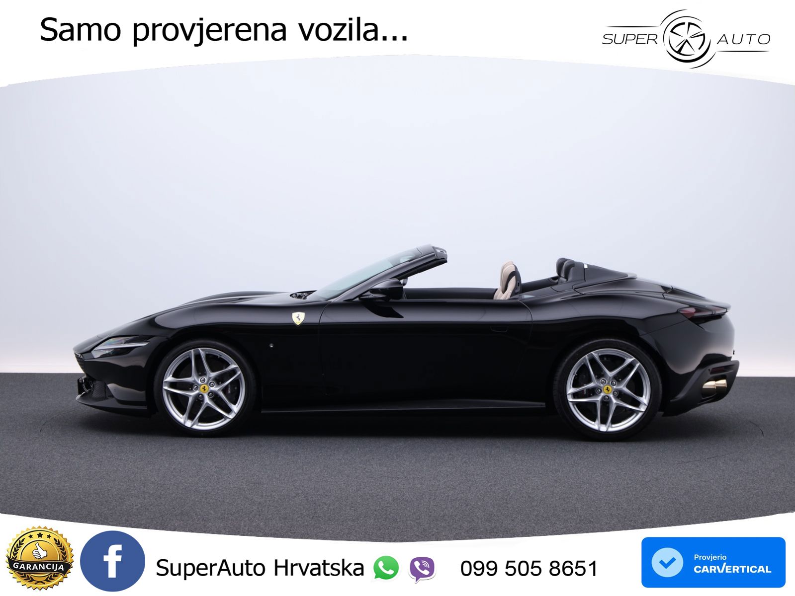 Ferrari Roma Spider 3.9 V8 (620 KS) F1 DCT LED+GR SJED+ACC