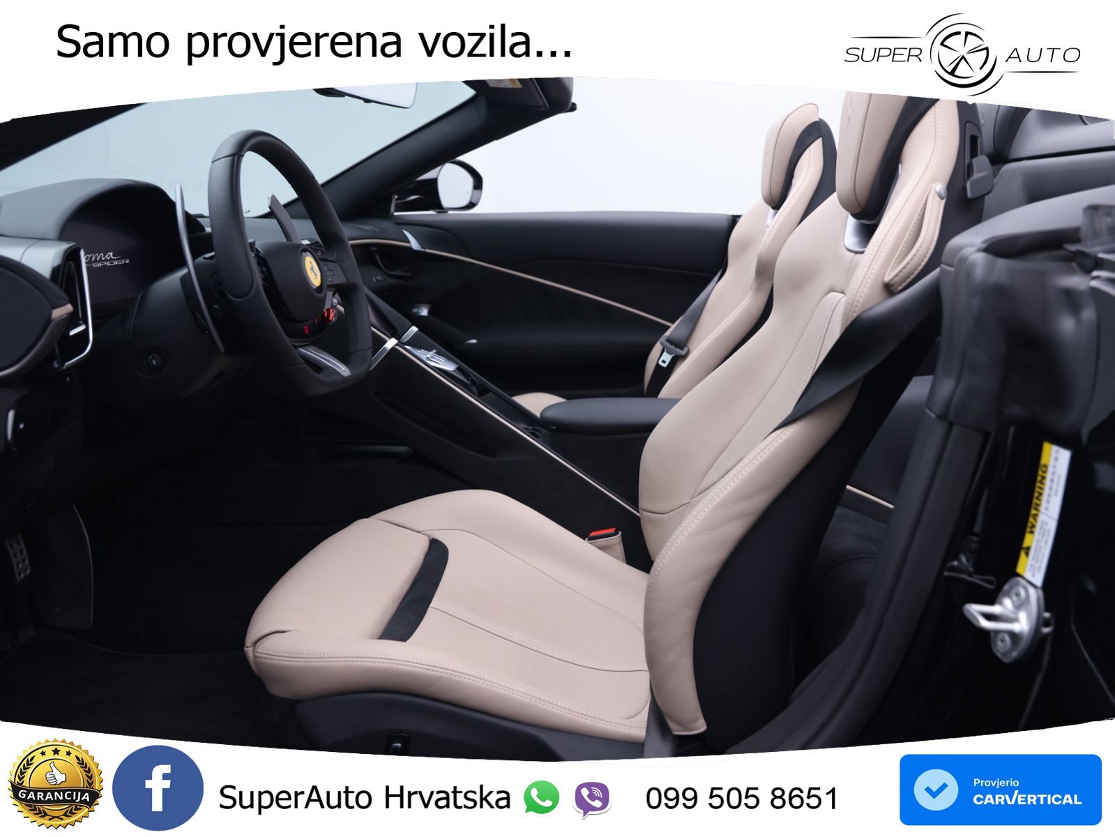 Ferrari Roma Spider 3.9 V8 (620 KS) F1 DCT LED+GR SJED+ACC
