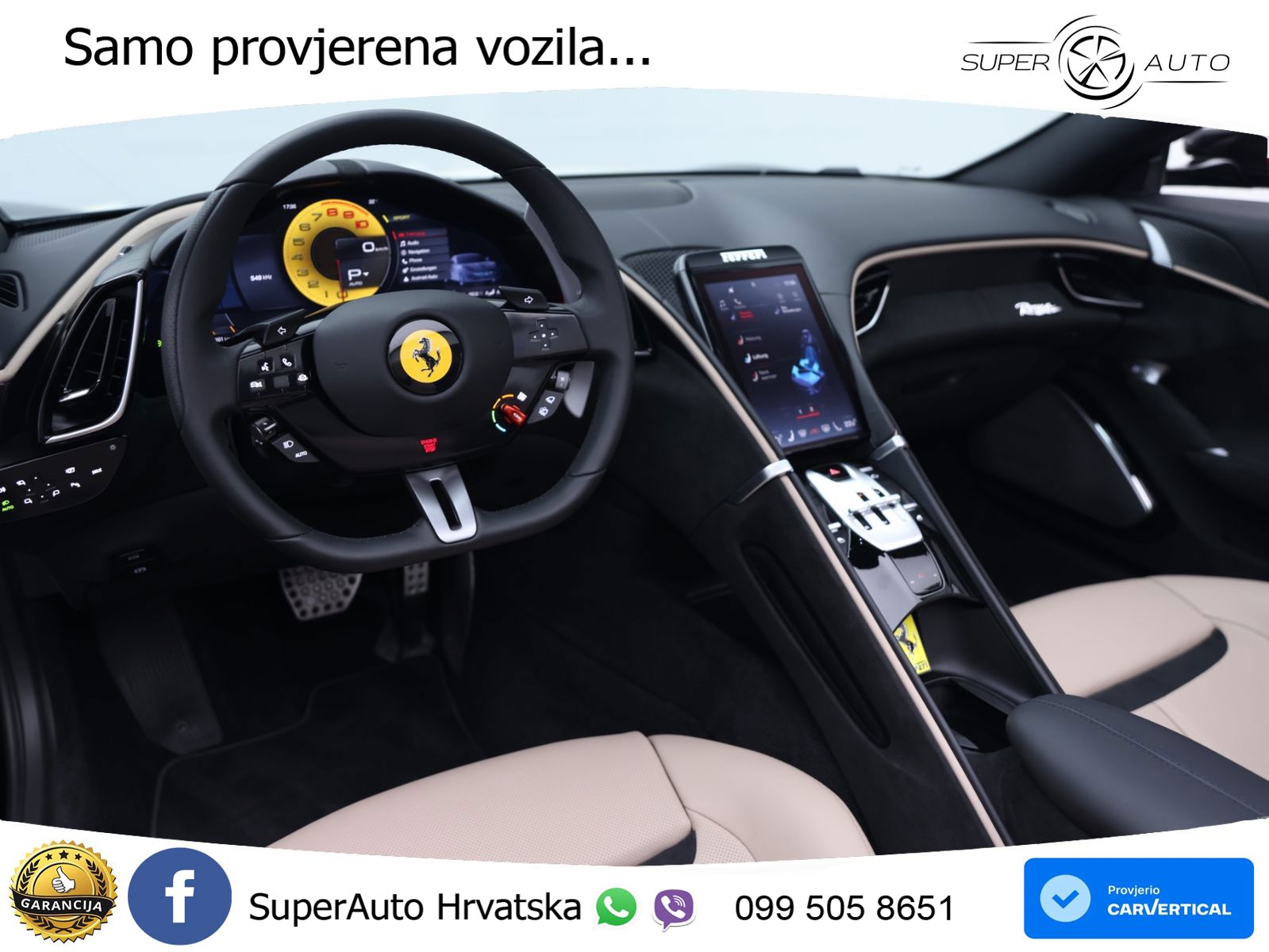 Ferrari Roma Spider 3.9 V8 (620 KS) F1 DCT LED+GR SJED+ACC