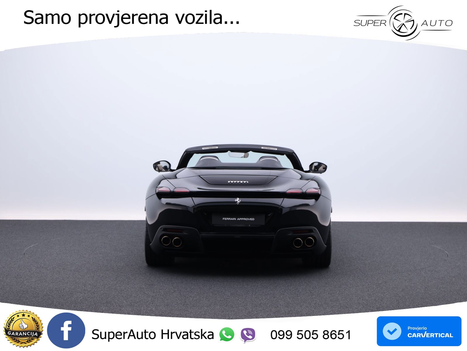 Ferrari Roma Spider 3.9 V8 (620 KS) F1 DCT LED+GR SJED+ACC