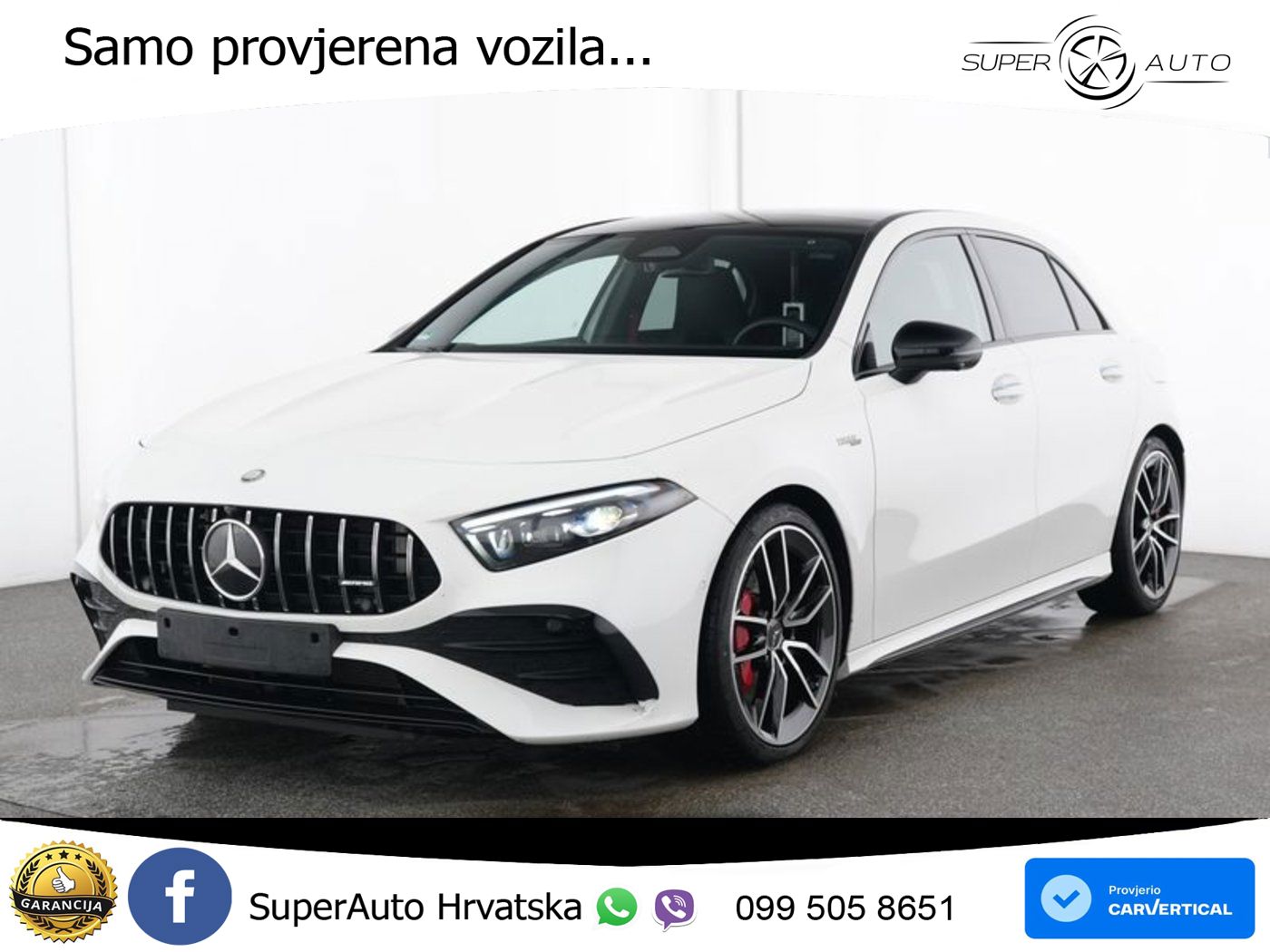 Mercedes-Benz AMG A 35 4MATIC AMG SPEEDSHIFT DCT ACC+GR SJED+360+PANO