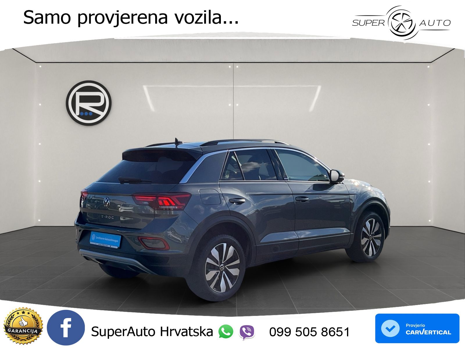 Volkswagen T-Roc 1.5 TSI (150 KS) DSG LED+GR SJED+ACC