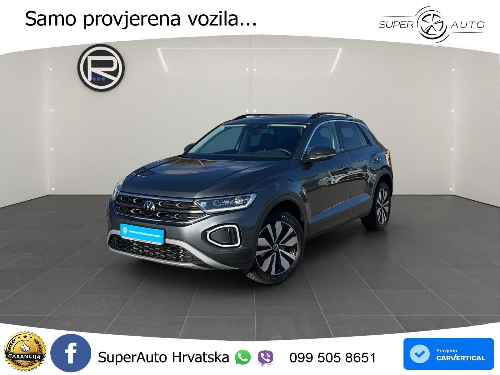 Volkswagen T-Roc 1.5 TSI (150 KS) DSG LED+GR SJED+ACC