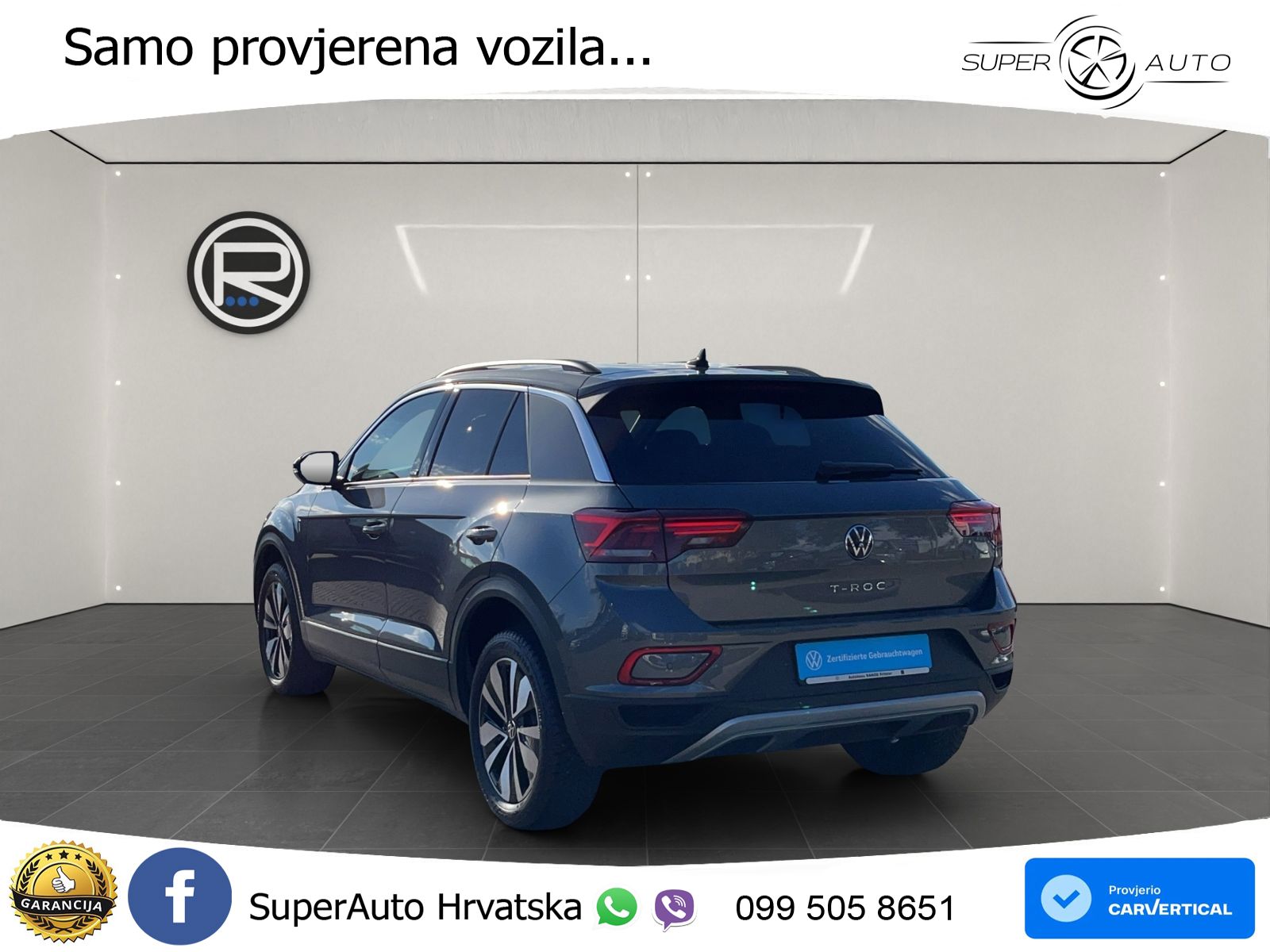 Volkswagen T-Roc 1.5 TSI (150 KS) DSG LED+GR SJED+ACC