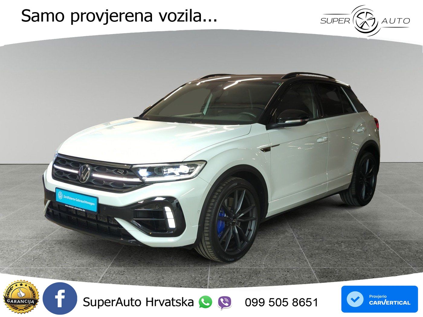 Volkswagen T-Roc I R 2.0 TSI (300 KS) OPF 4M DSG LED+GR SJED+ACC