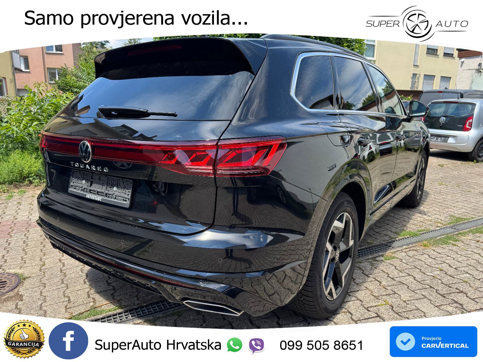 Volkswagen Touareg 3.0 V6 TDI (286 KS) 4MOTION Tiptronic ZRAČNI+ACC+GR SJED+KAM+PANO