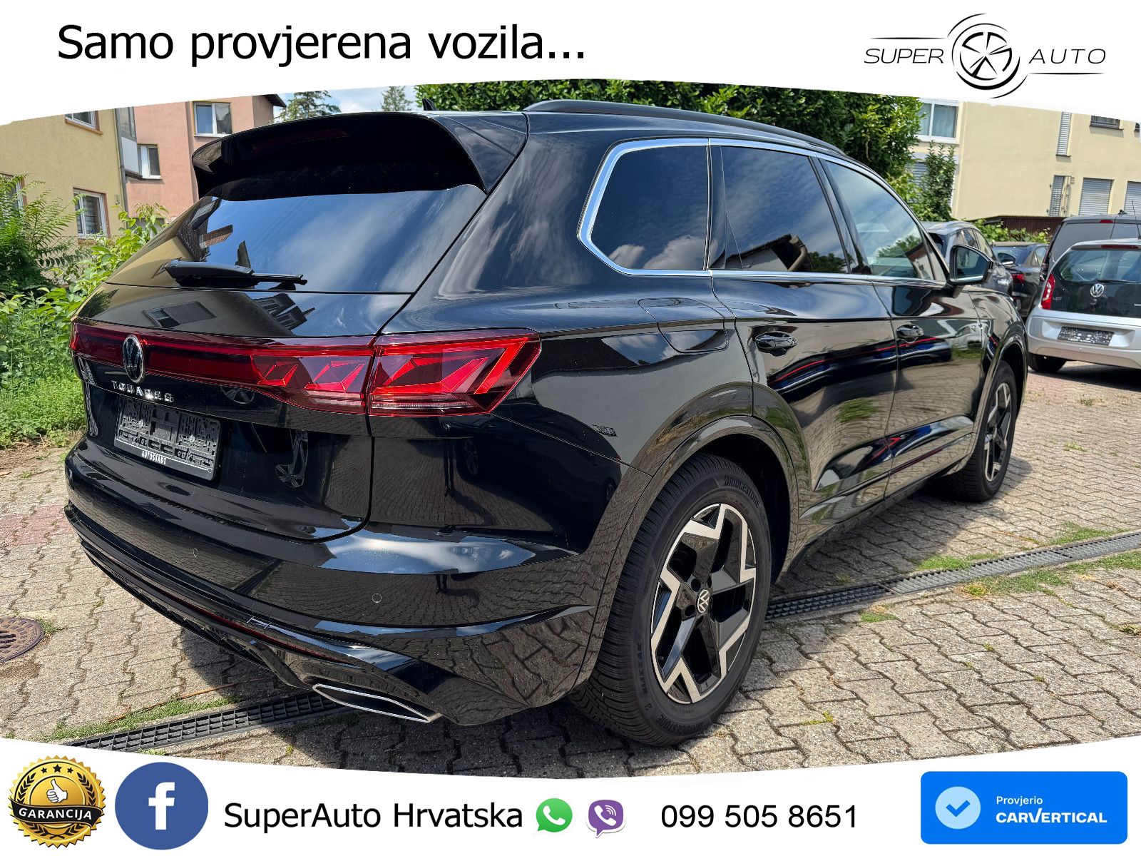 Volkswagen Touareg 3.0 V6 TDI (286 KS) 4MOTION Tiptronic ZRAČNI+ACC+GR SJED+KAM+PANO