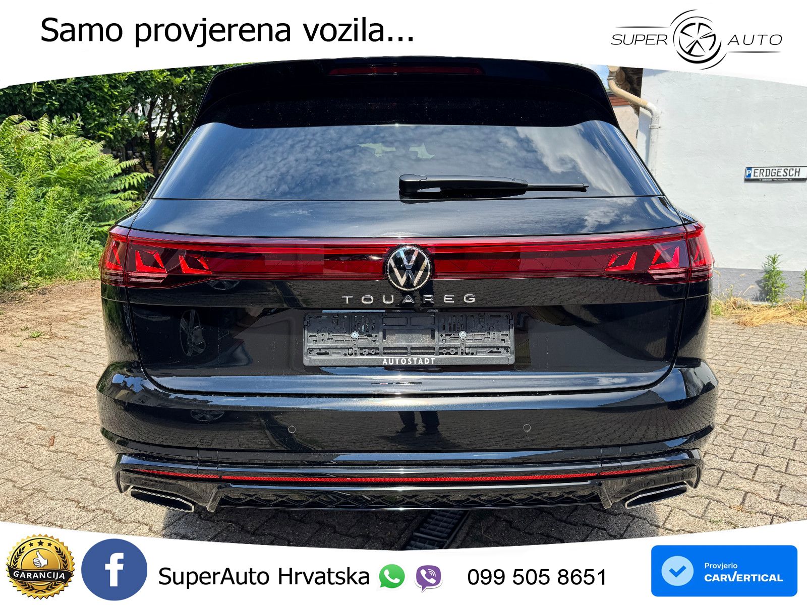 Volkswagen Touareg 3.0 V6 TDI (286 KS) 4MOTION Tiptronic ZRAČNI+ACC+GR SJED+KAM+PANO