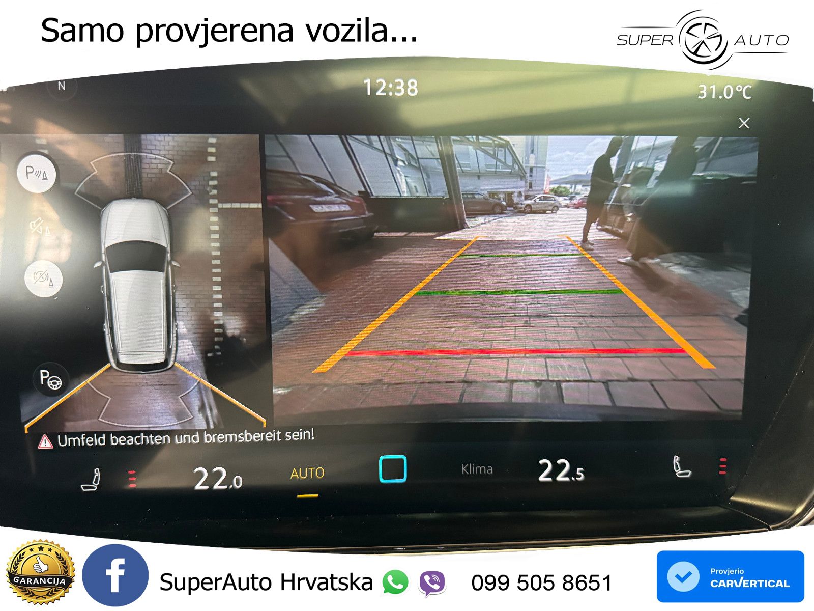 Volkswagen Touareg 3.0 V6 TDI (286 KS) 4MOTION Tiptronic ZRAČNI+ACC+GR SJED+KAM+PANO