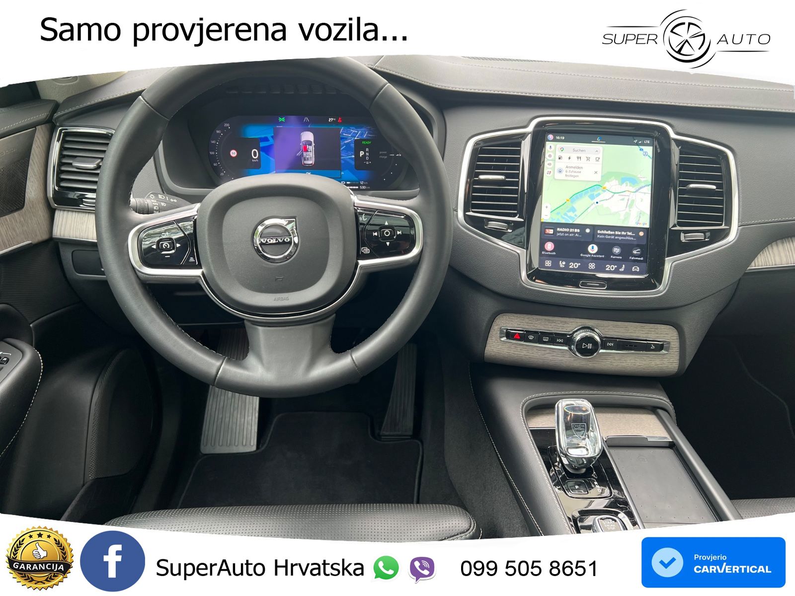 Volvo XC90 2.0 T8 AWD Automatic LED+GR SJED+ACC