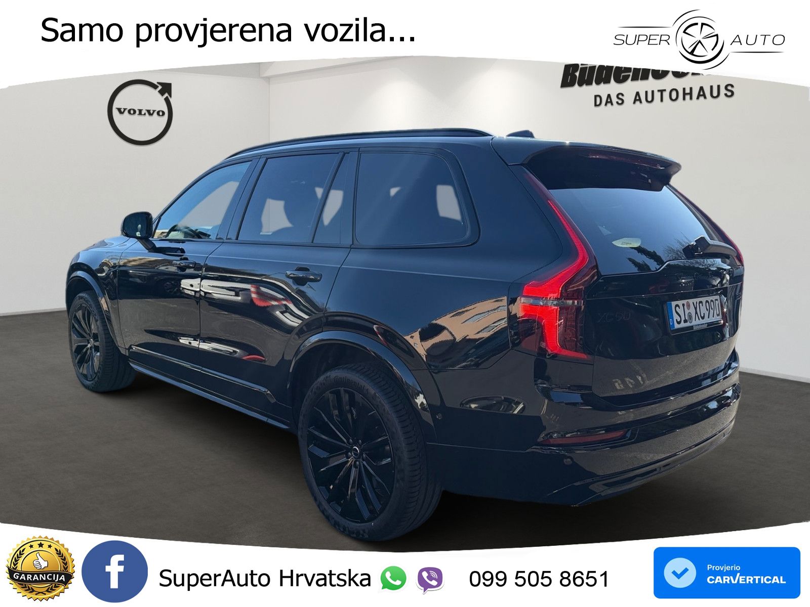 Volvo XC90 2.0 B5 AWD Automatic MATRIX+GR SJED+KAM