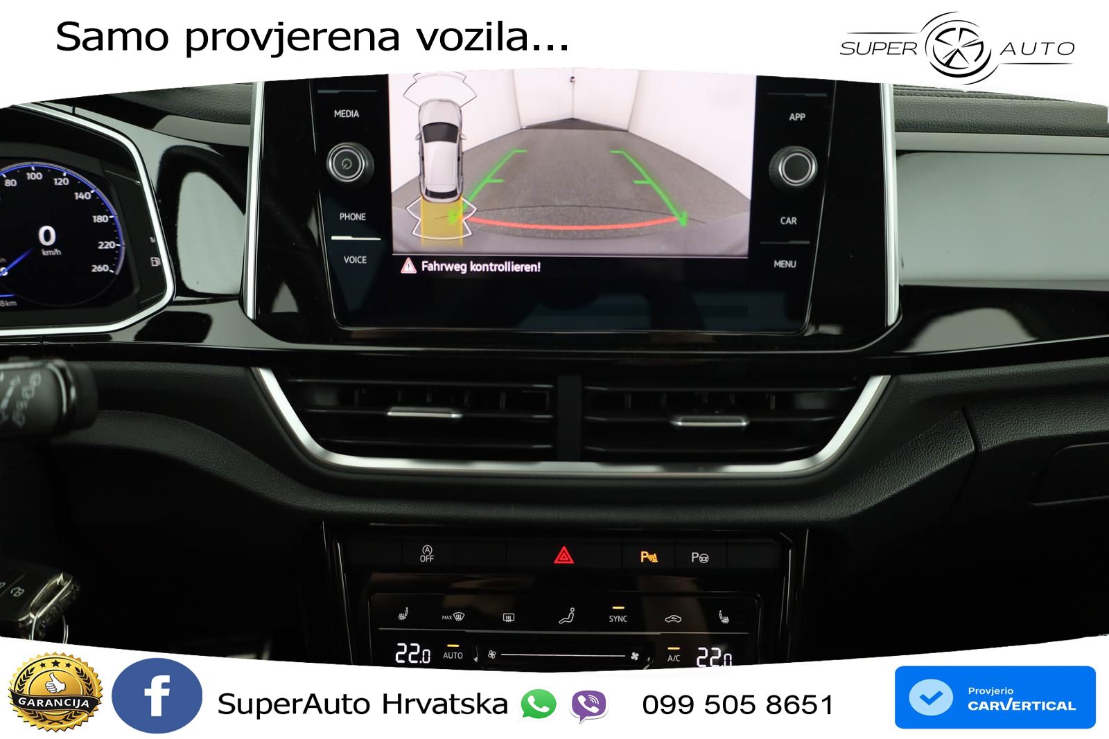 Volkswagen T-Roc 2.0 TSI (190 KS) 4M DSG R-Line LED+GR SJED+ACC