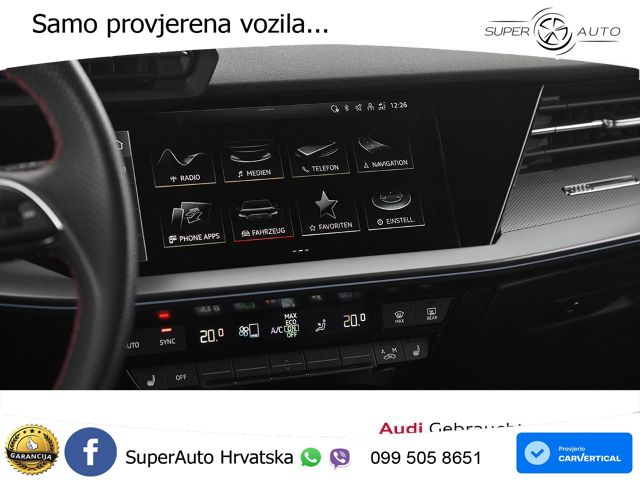 Audi A3 45 TFSIe (245 KS) S tronic S line MATRIX+GR SJED+KAM
