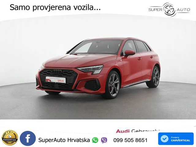 Audi A3 45 TFSIe (245 KS) S tronic S line MATRIX+GR SJED+KAM