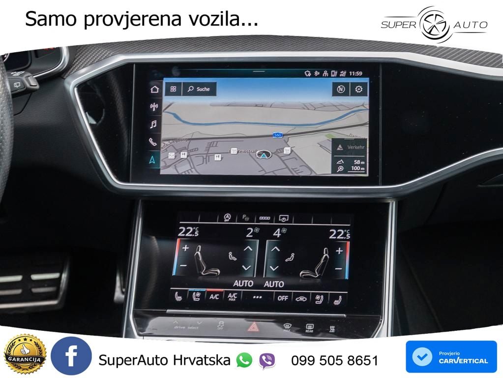 Audi RS6 Avant 4.0 TFSI V8 (600 KS) quattro Tiptronic LED+GR SJED+ACC