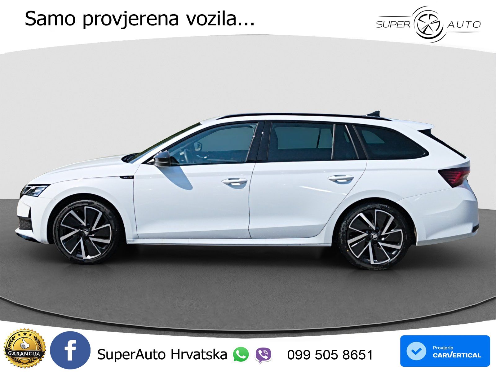 Škoda Octavia Combi 2.0 TDI (150 KS) DSG SportLine LED+GR SJED+ACC