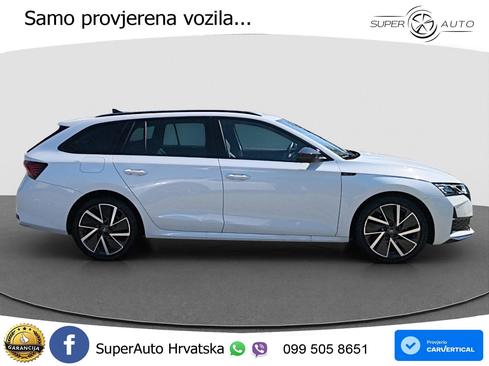 Škoda Octavia Combi 2.0 TDI (150 KS) DSG SportLine LED+GR SJED+ACC