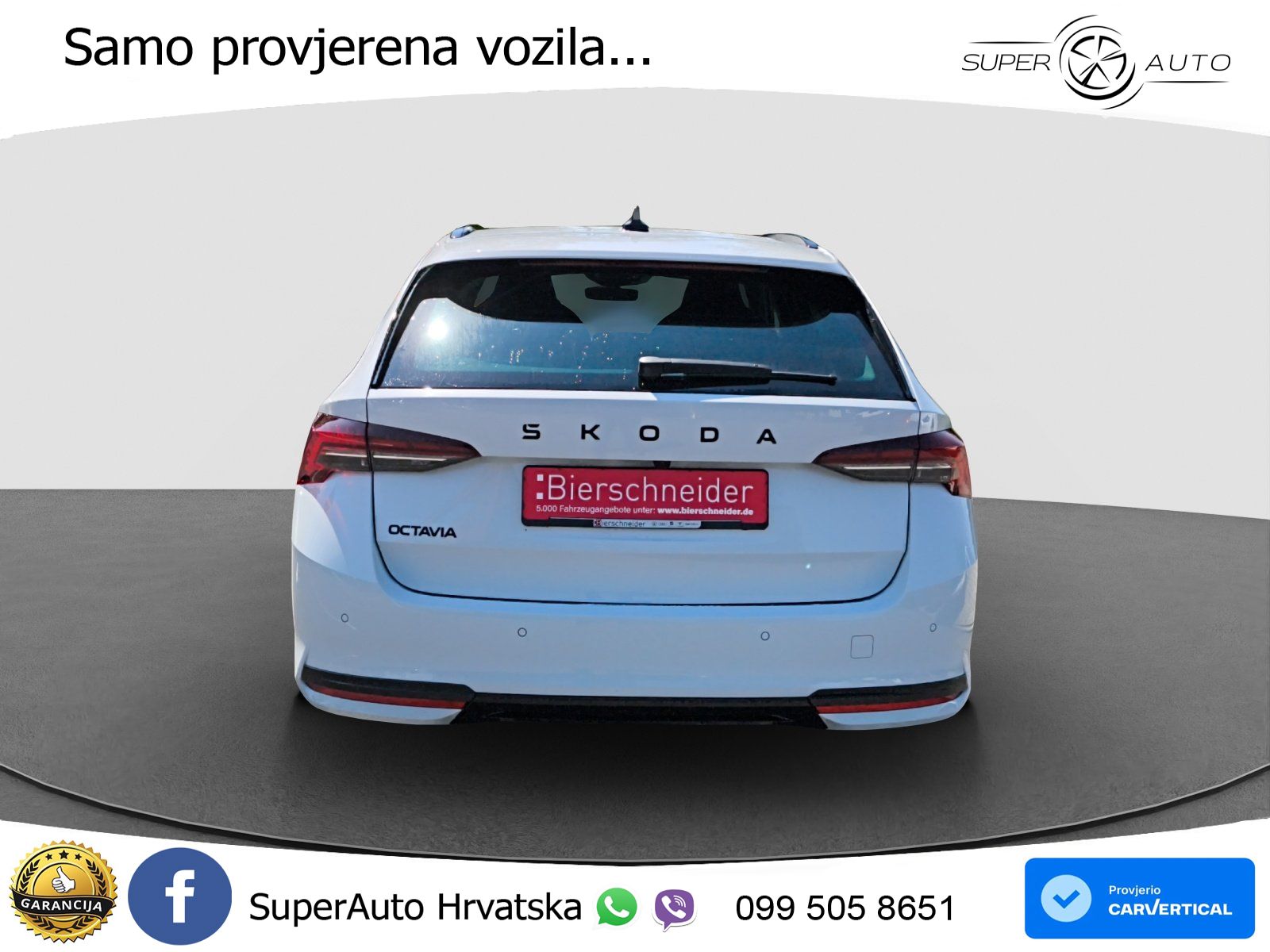 Škoda Octavia Combi 2.0 TDI (150 KS) DSG SportLine LED+GR SJED+ACC