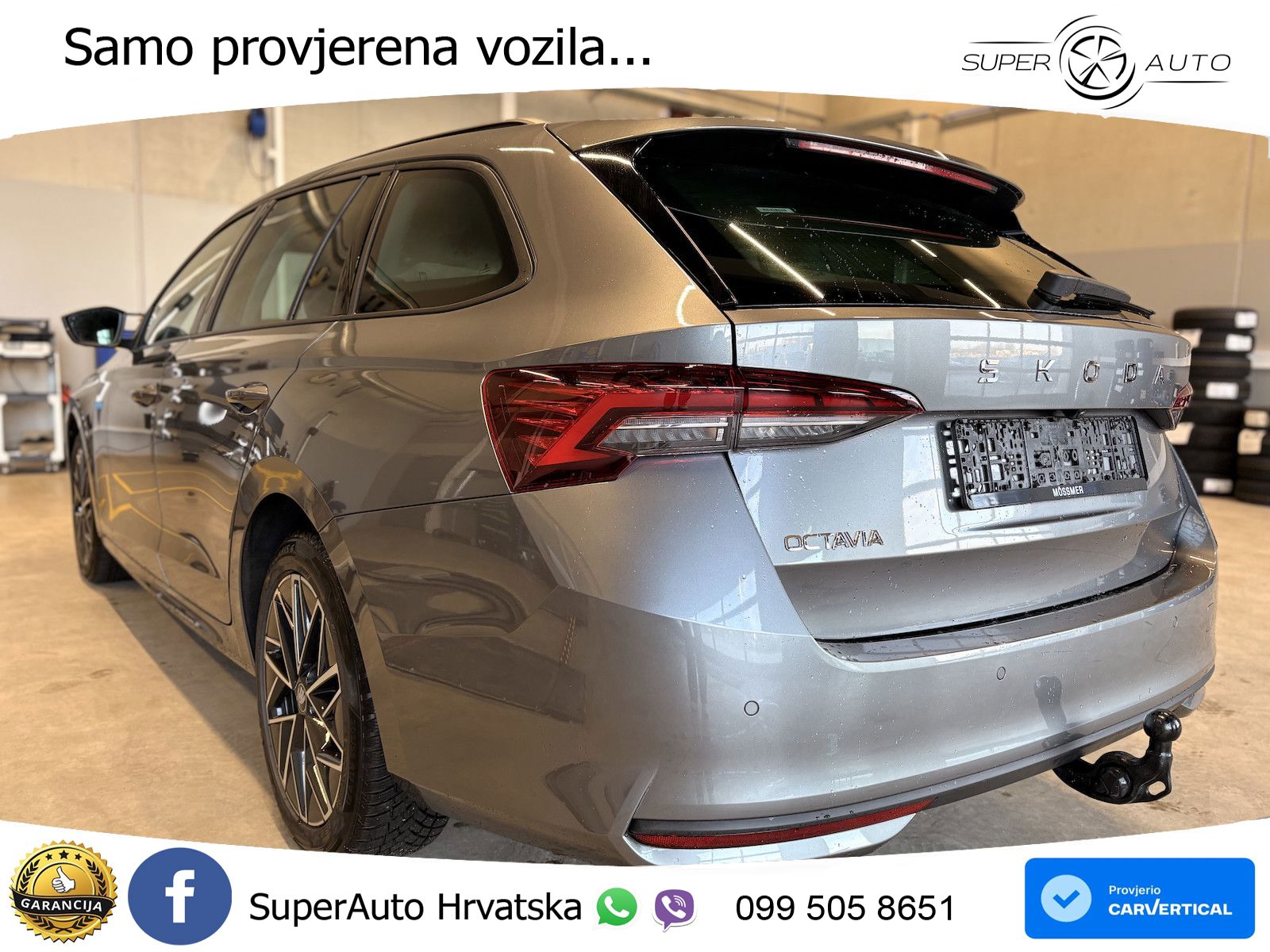 Škoda Octavia Combi 1.5 TSI (150 KS) DSG Selection LED+GR SJED+ACC
