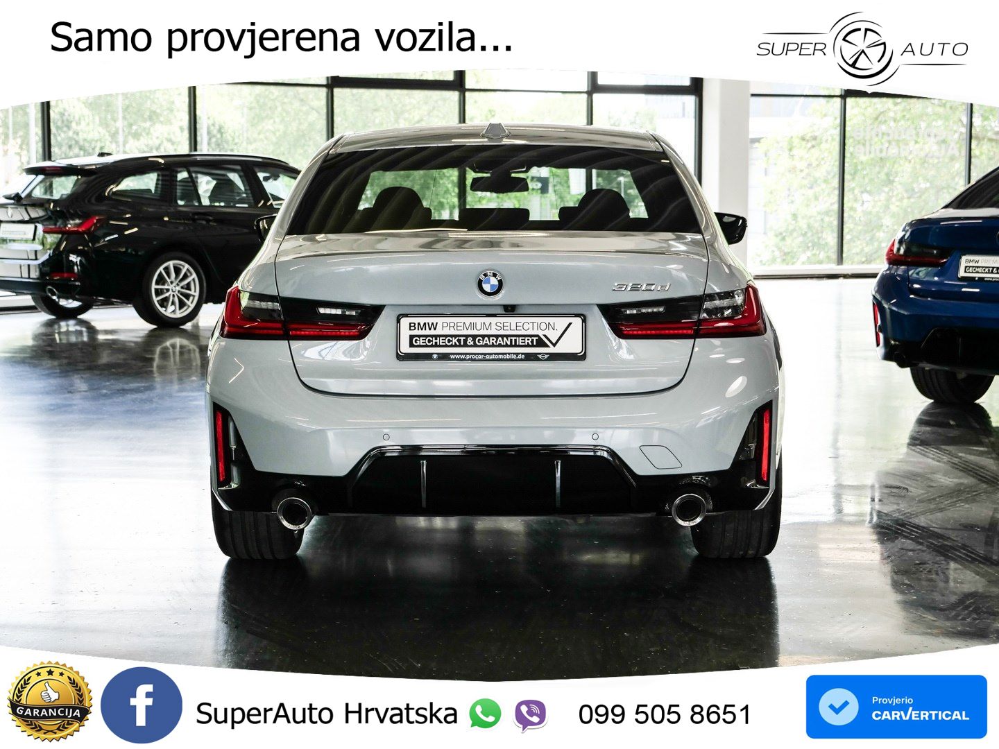 BMW 320d (190 KS) Steptronic M Sport LED+GR SJED+ACC