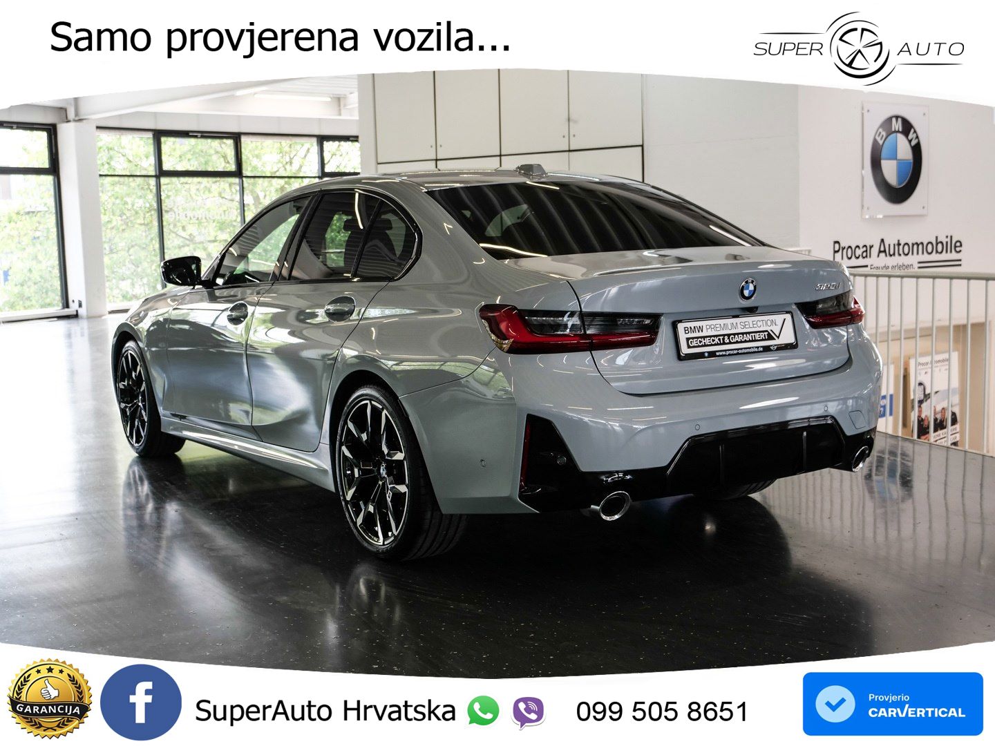 BMW 320d (190 KS) Steptronic M Sport LED+GR SJED+ACC