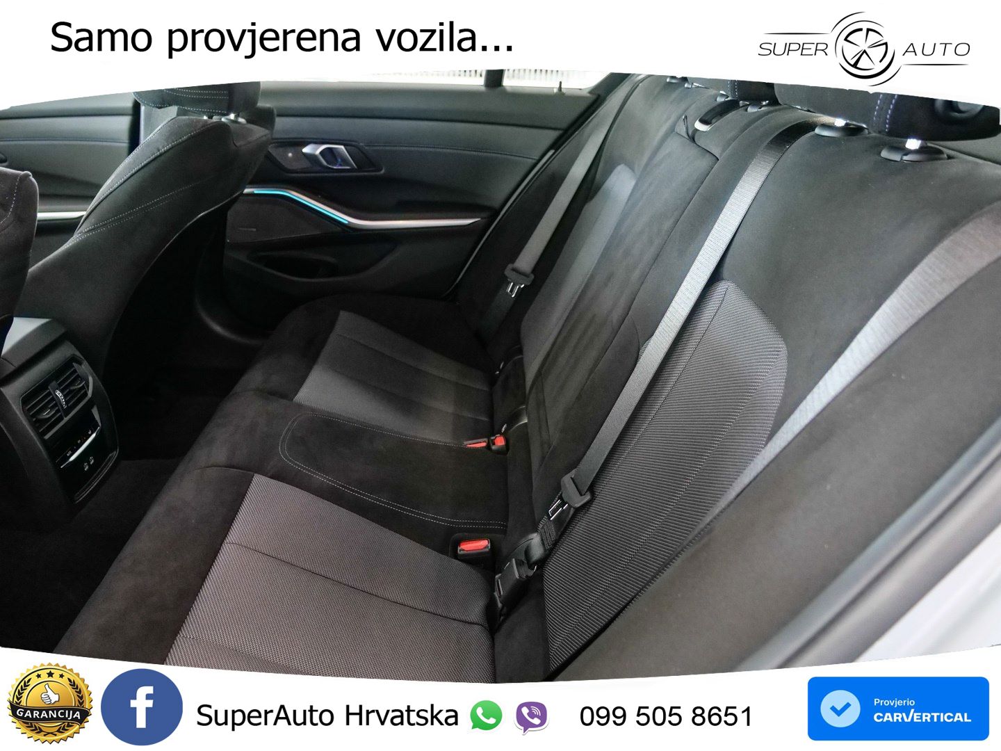 BMW 320d (190 KS) Steptronic M Sport LED+GR SJED+ACC