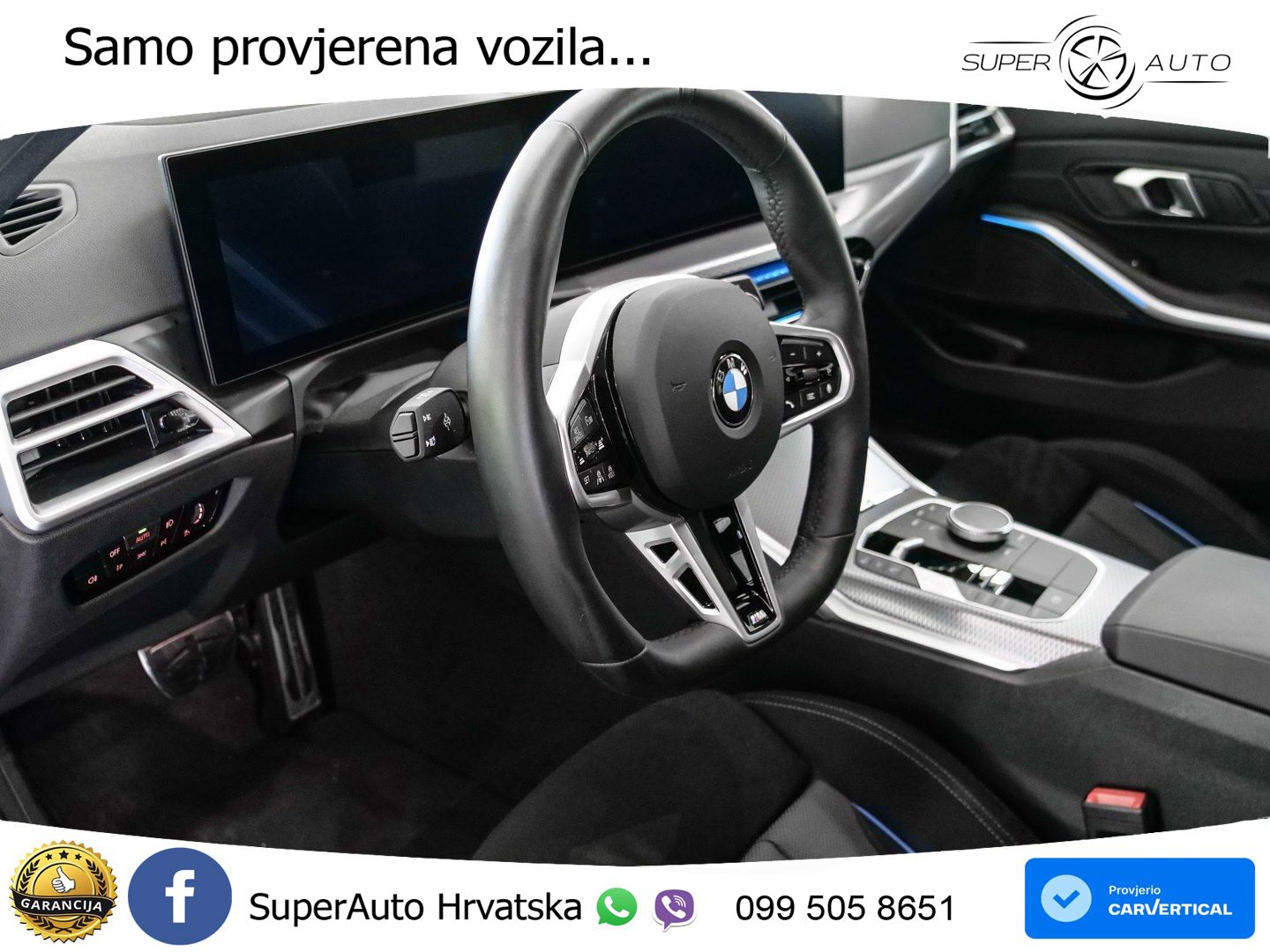 BMW 320d (190 KS) Steptronic M Sport LED+GR SJED+ACC