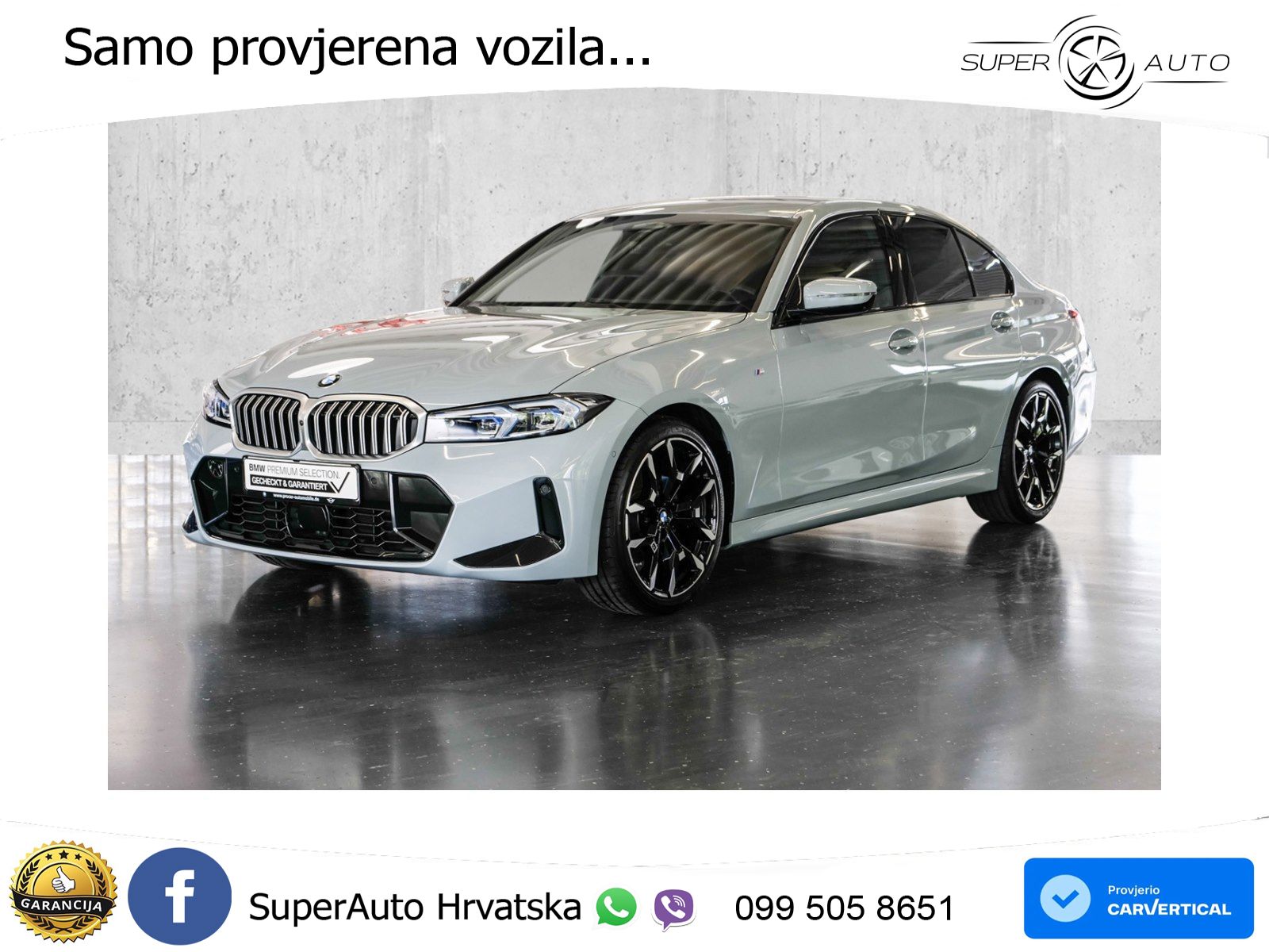 BMW 320d (190 KS) Steptronic M Sport LED+GR SJED+ACC