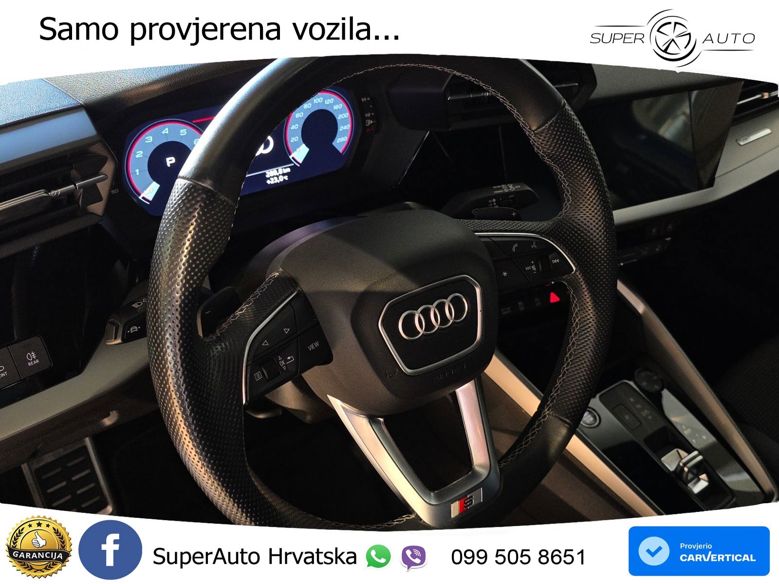 Audi A3 35 TFSI (150 KS) S tronic S line LED+GR SJED+ACC