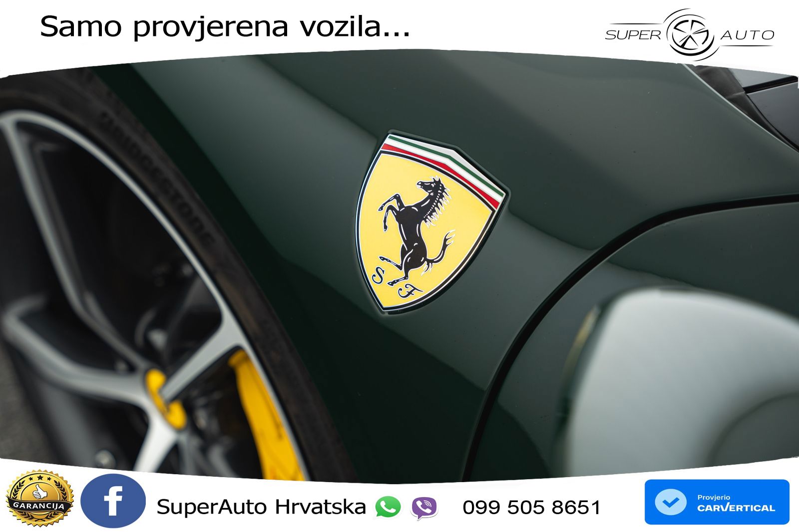Ferrari 296 GTB 3.0 V6 (830 KS) F1 DCT