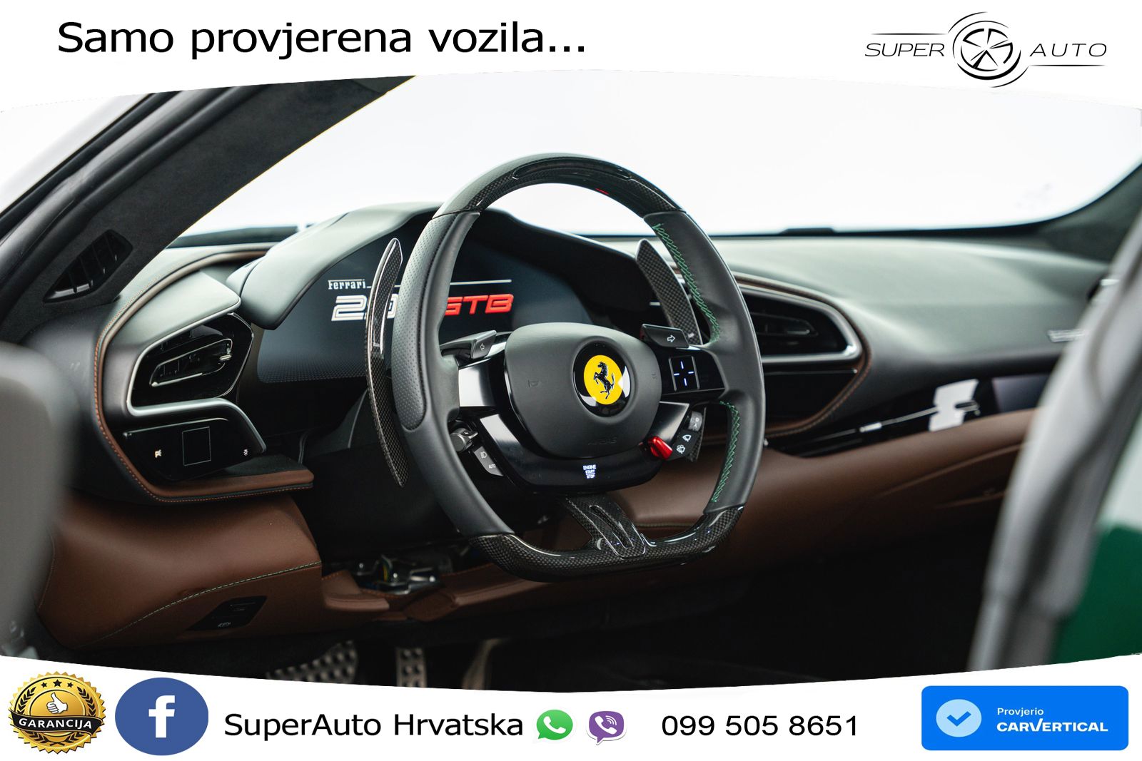 Ferrari 296 GTB 3.0 V6 (830 KS) F1 DCT