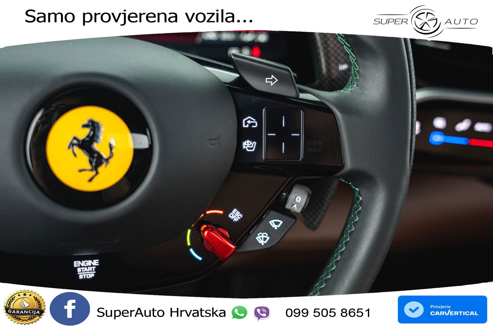 Ferrari 296 GTB 3.0 V6 (830 KS) F1 DCT