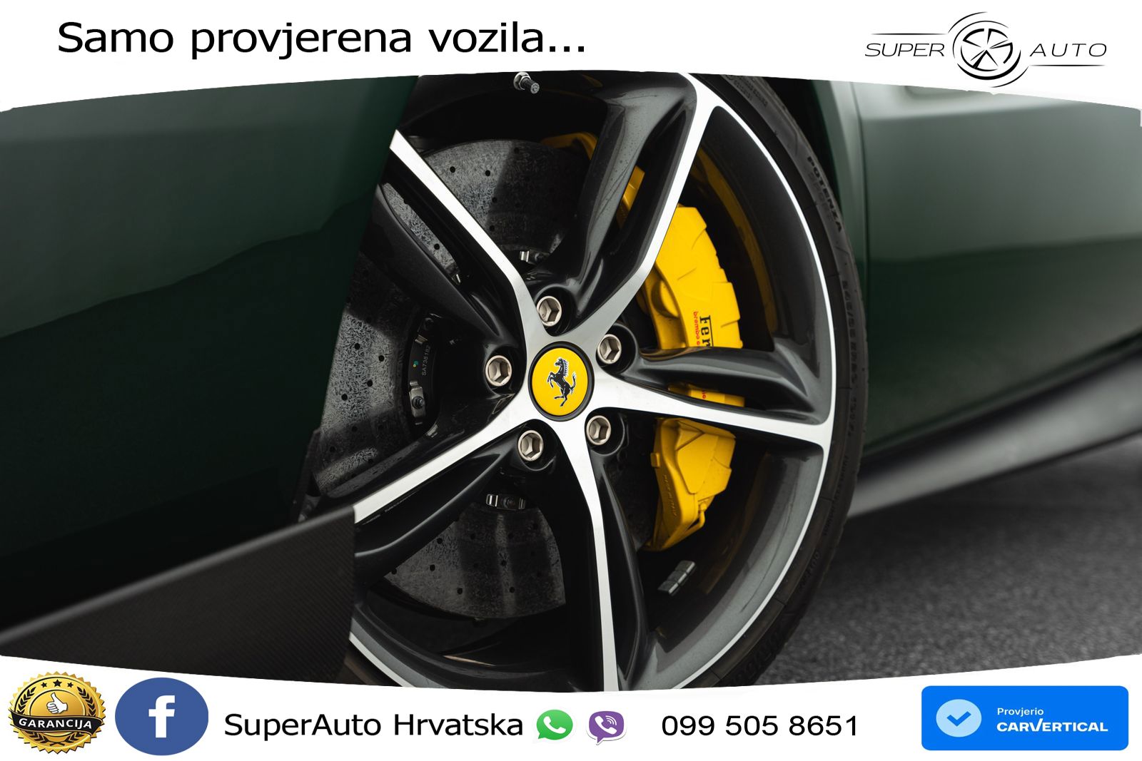 Ferrari 296 GTB 3.0 V6 (830 KS) F1 DCT