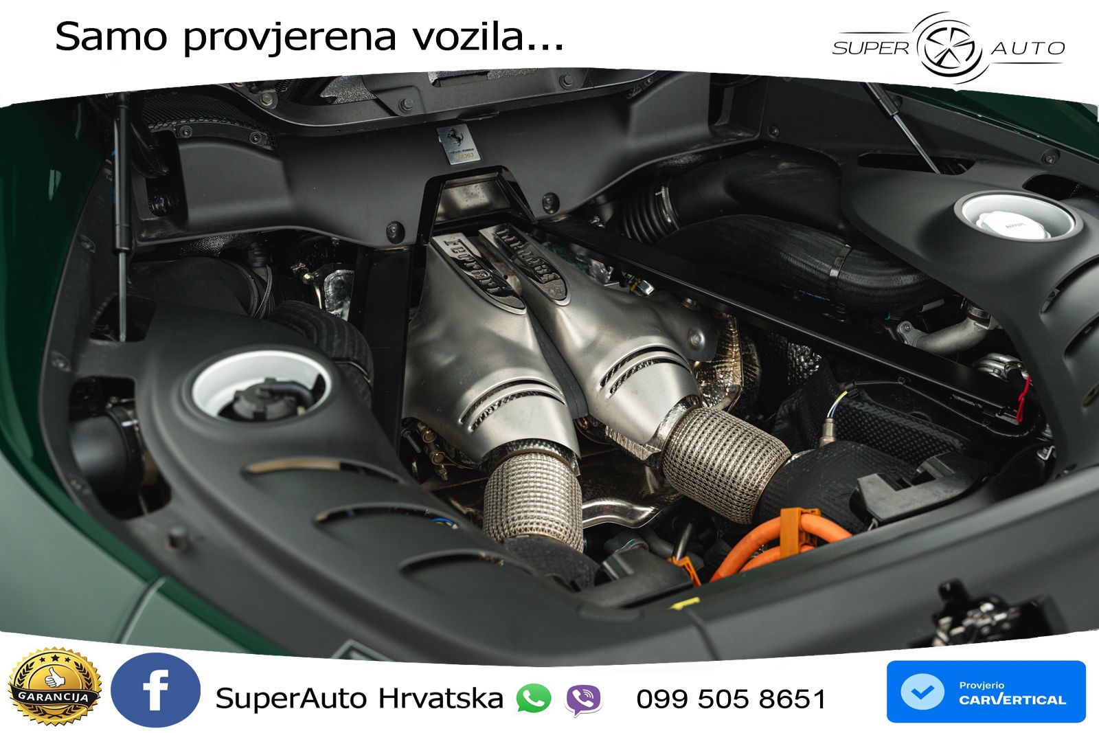 Ferrari 296 GTB 3.0 V6 (830 KS) F1 DCT