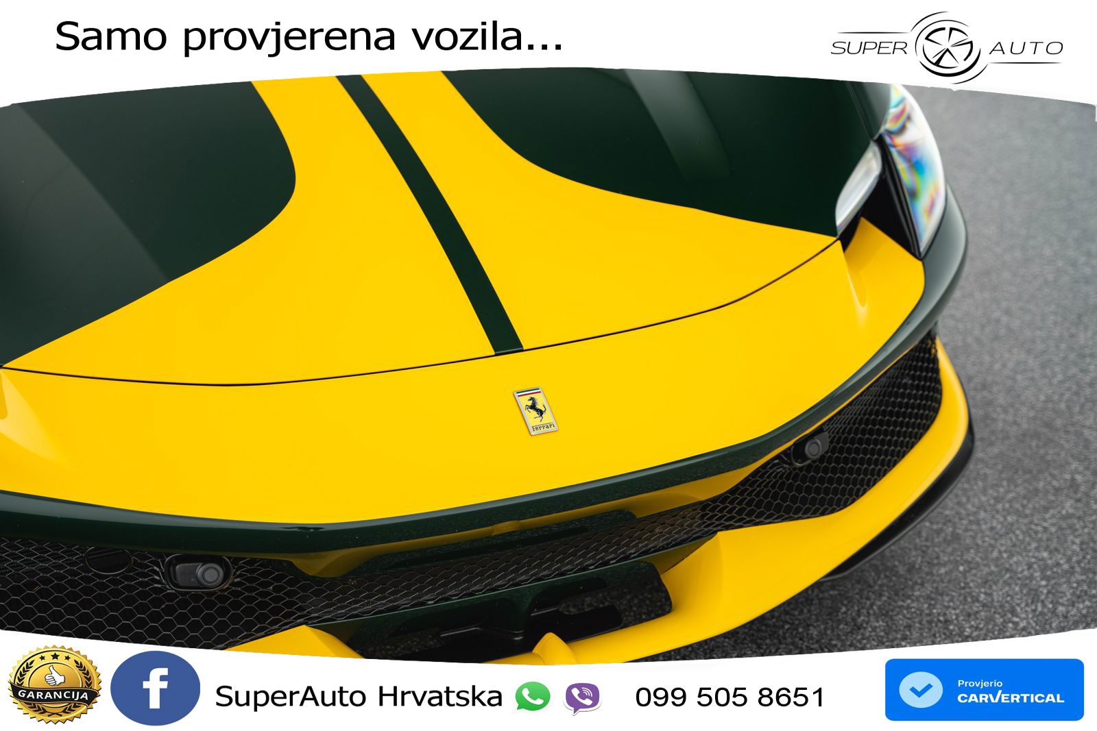 Ferrari 296 GTB 3.0 V6 (830 KS) F1 DCT