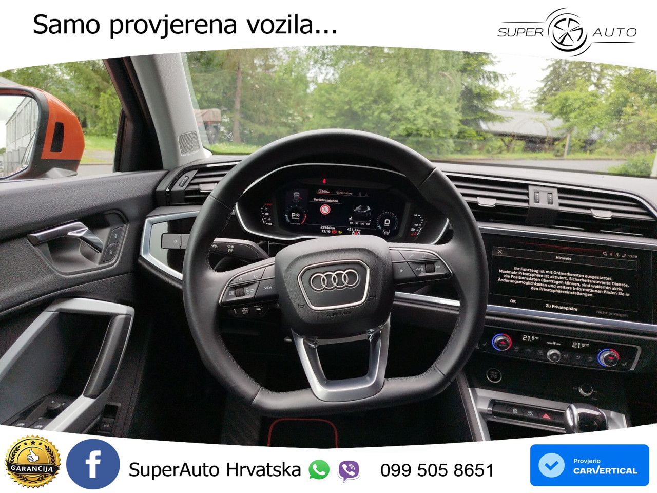 Audi Q3 35 TFSI (150 KS) S tronic advanced LED+GR SJED+ACC