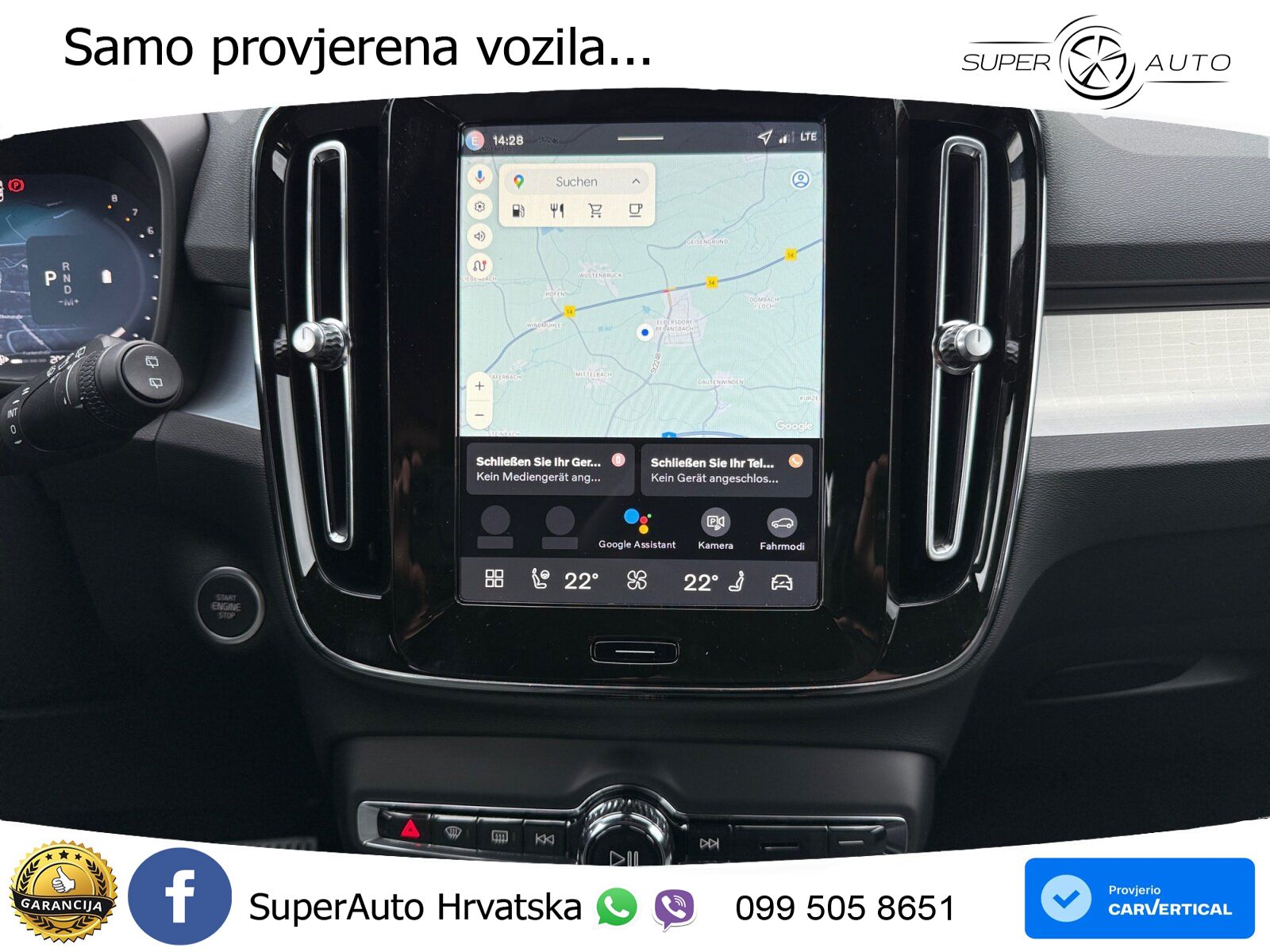 Volvo XC40 2.0 B3 163 KS Automatic LED+GR SJED+ACC