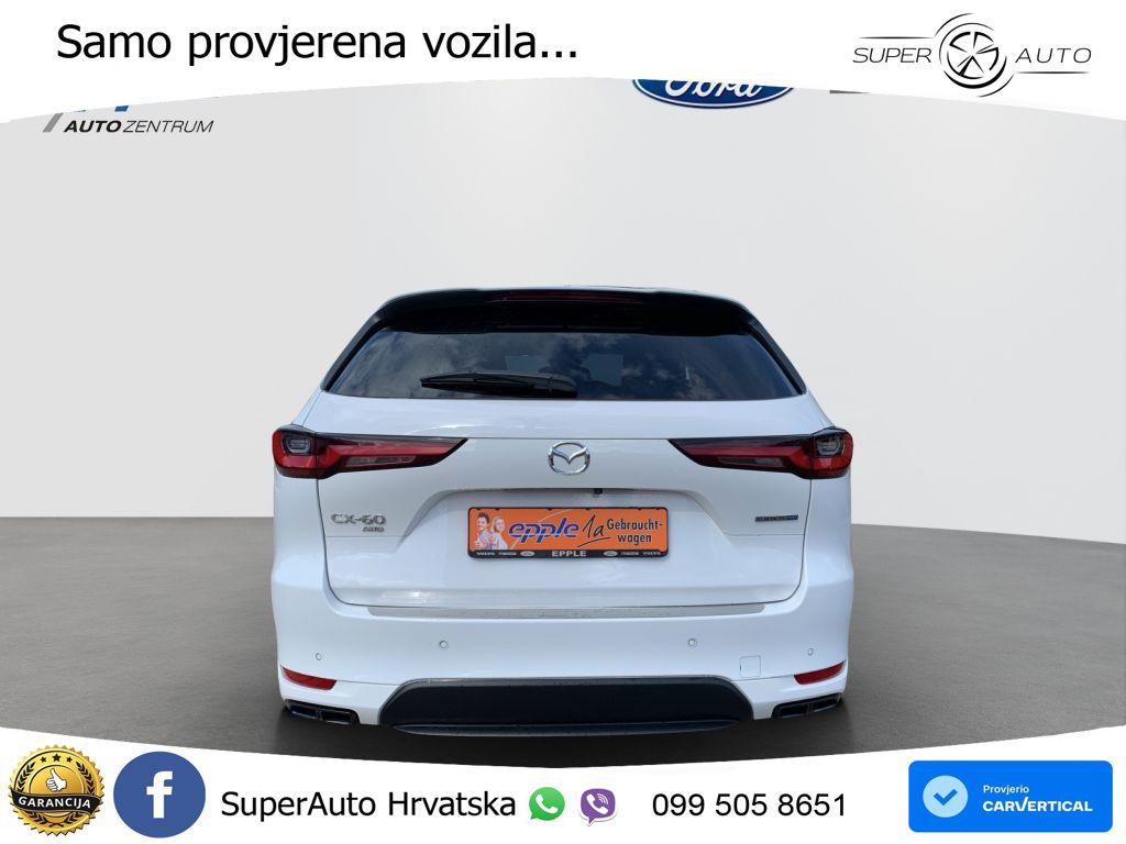 Mazda CX-60 2.5 e-Skyactiv (328 KS) AWD Automatic LED+GR SJED+ACC