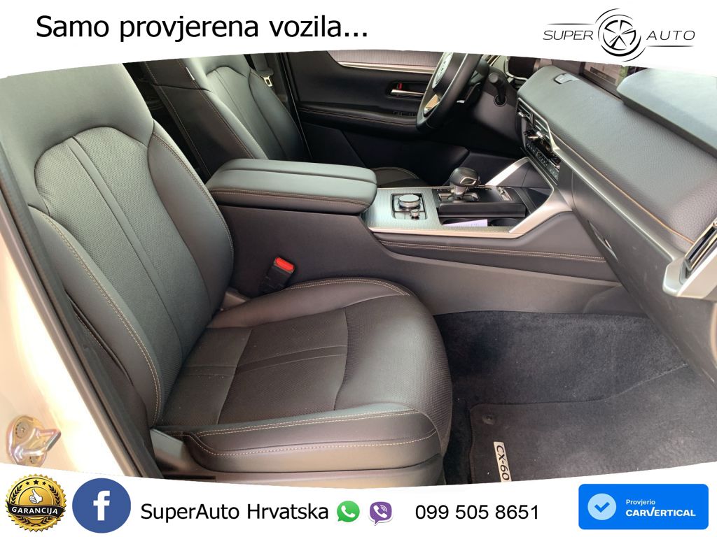 Mazda CX-60 2.5 e-Skyactiv (328 KS) AWD Automatic LED+GR SJED+ACC