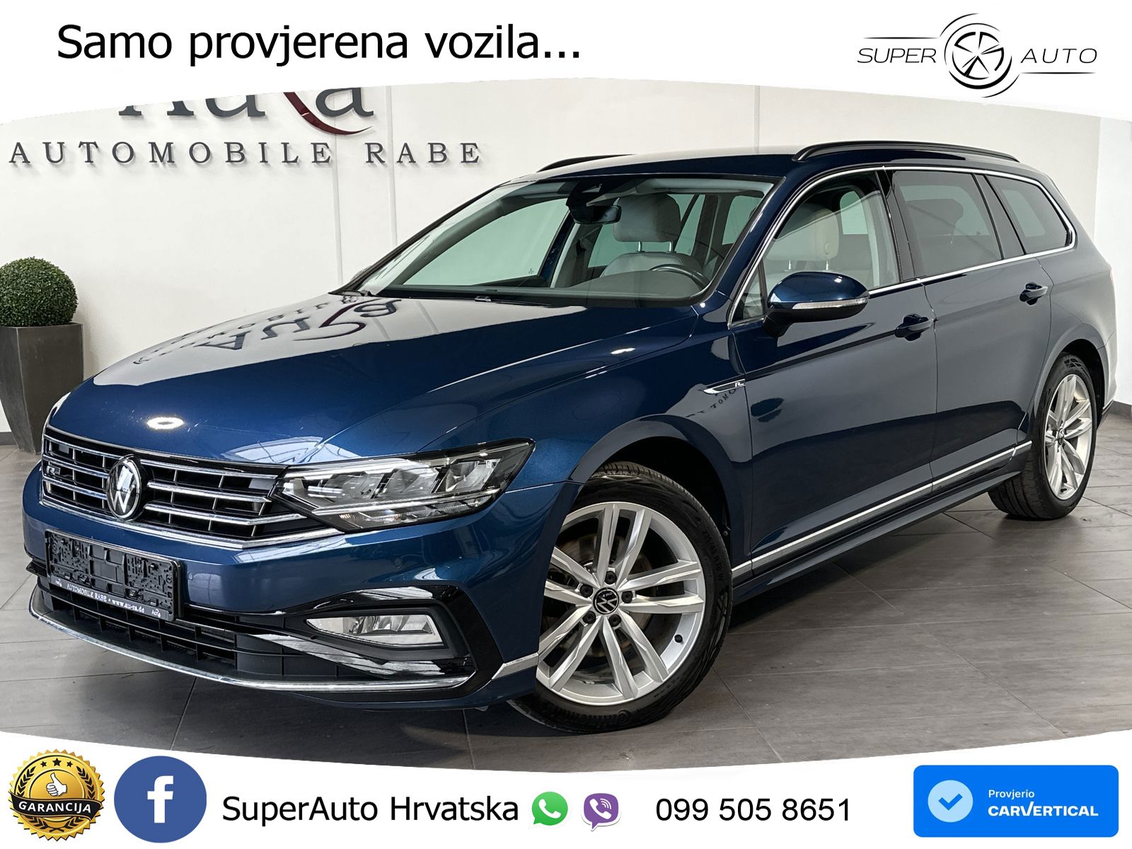 Volkswagen Passat Variant 2.0 TDI (200 KS) DSG R-Line LED+GR SJED+ACC