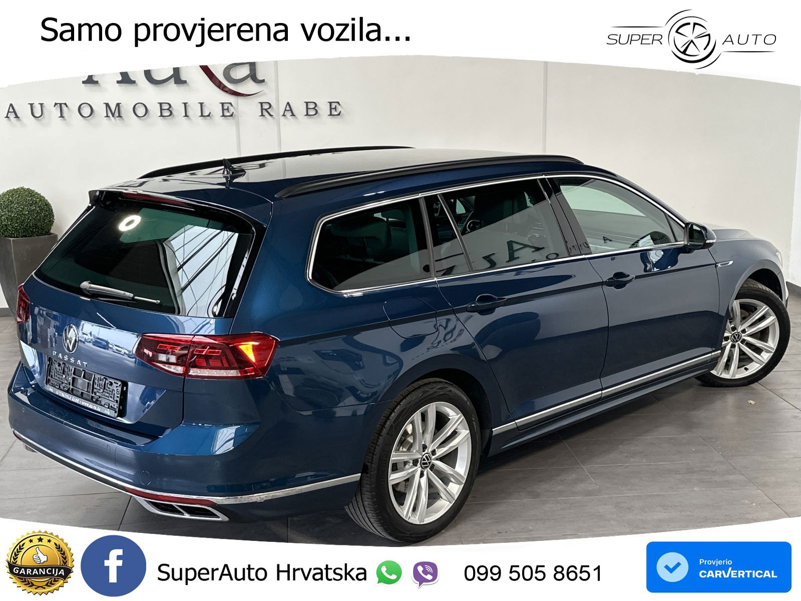 Volkswagen Passat Variant 2.0 TDI (200 KS) DSG R-Line LED+GR SJED+ACC