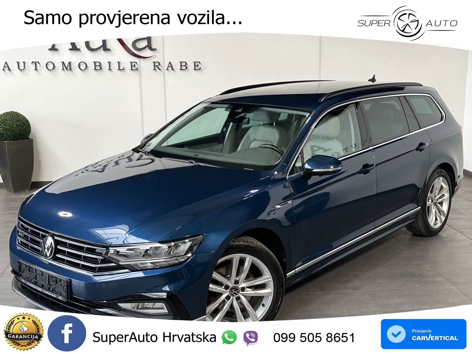 Volkswagen Passat Variant 2.0 TDI (200 KS) DSG R-Line LED+GR SJED+ACC