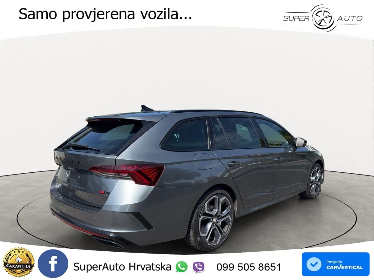 Škoda Octavia Combi RS 2.0 TDI (200 KS) 4x4 DSG LED+GR SJED+ACC