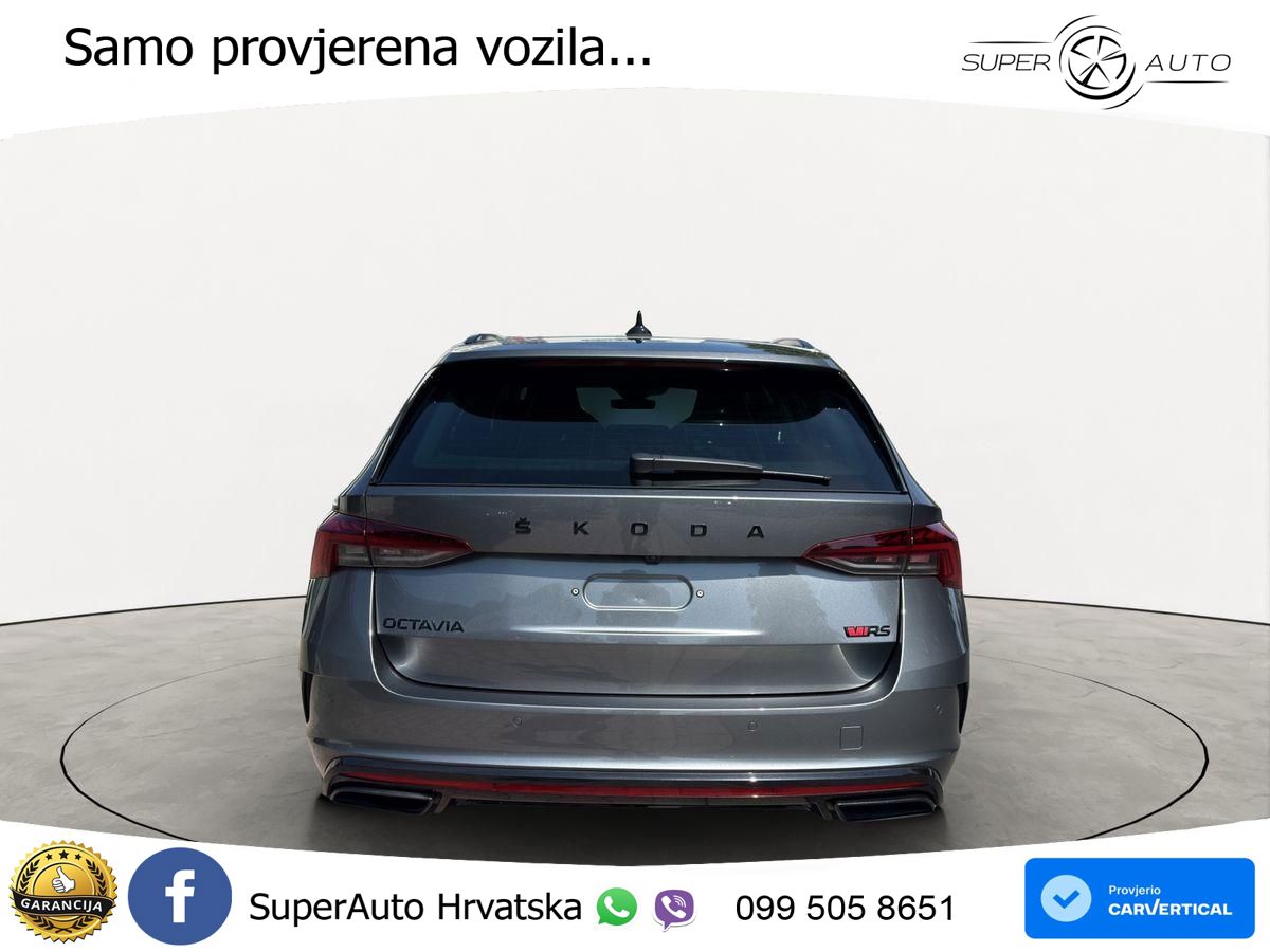 Škoda Octavia Combi RS 2.0 TDI (200 KS) 4x4 DSG LED+GR SJED+ACC