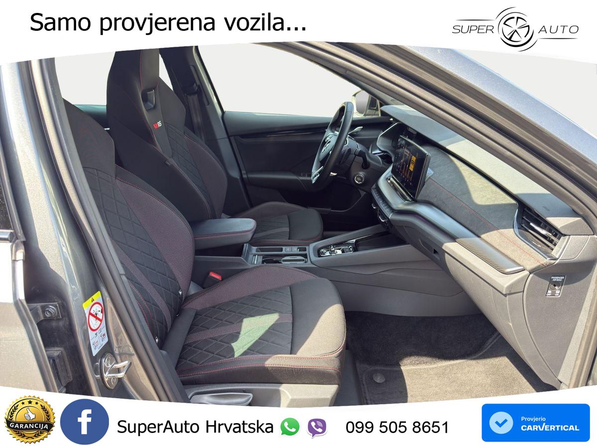 Škoda Octavia Combi RS 2.0 TDI (200 KS) 4x4 DSG LED+GR SJED+ACC